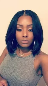 Middle Part Lace Front Bob Wig