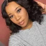 Middle Part Lace Front Wig With Loose Waves