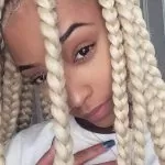 Blonde Jumbo Box Braids