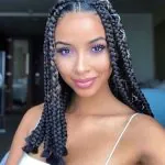 24 inches 3 packs of medium size box braids