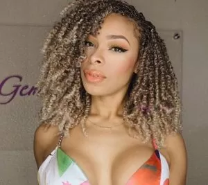 blond passion twist crochet bob