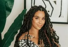 middle part passion twist crochet