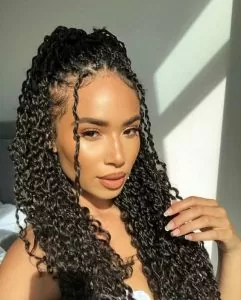 ponytai passion twist crochet braids