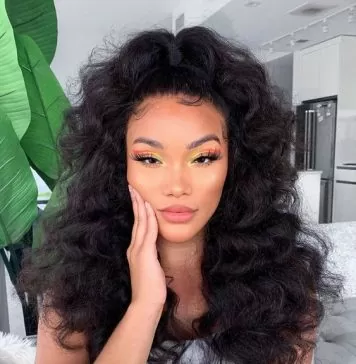 Half Up Half Down Sew In We’re Loving Now half up half down with loose waves