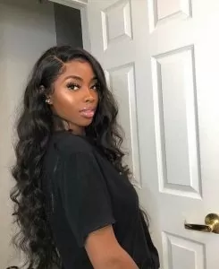 long curly quick weave