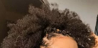 natural hair care with moisturizing oil