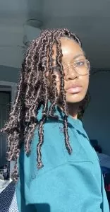 chocolate brown butterfly locs