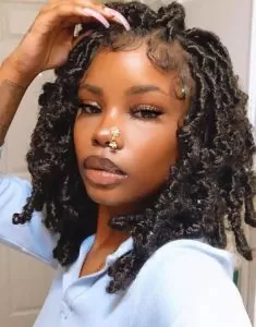 fluffy butterfly loc bob